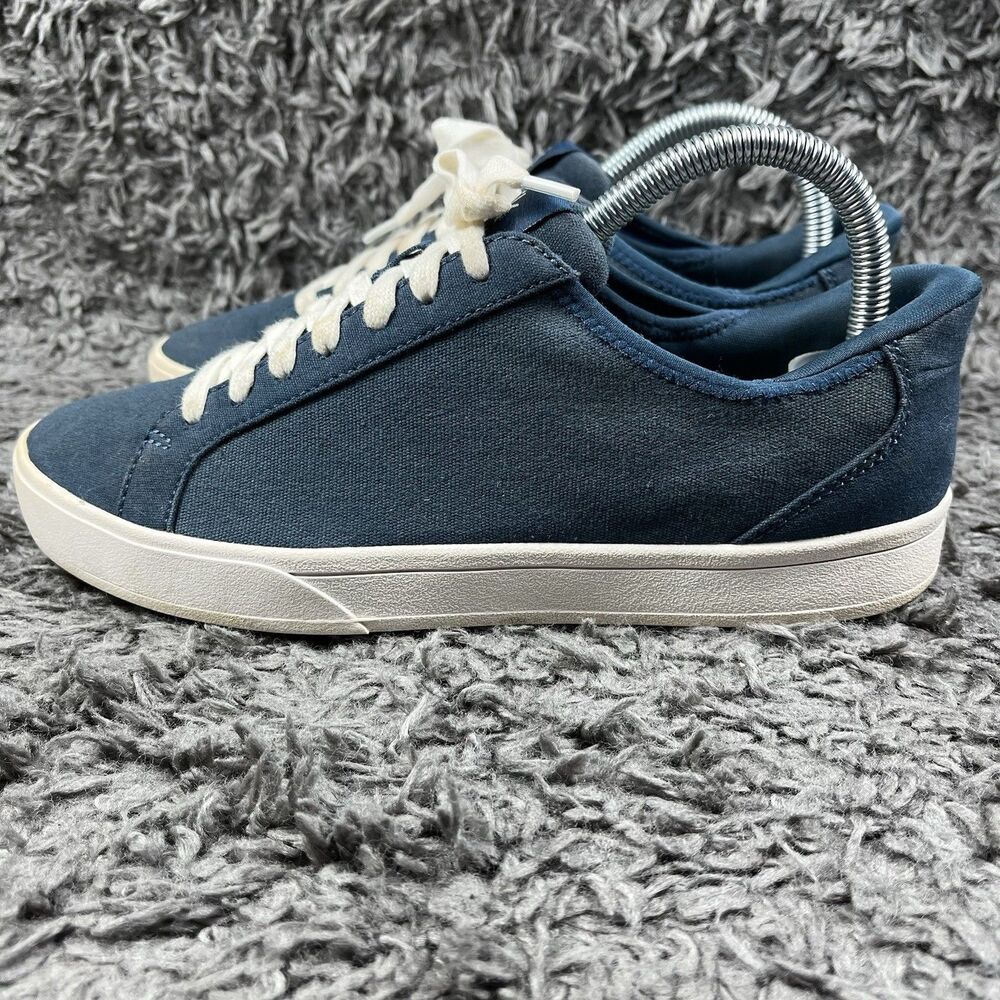 Kizik Unisex Irvine Canvas Lace-Up Sneakers MP7 Tidepool Size US M 6.5 W 8